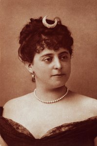 Sibyl Sanderson, soprano américaine, photographie par Félix Nadar - Nadar