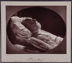 Victor Hugo sur son lit de mort, 22 mai