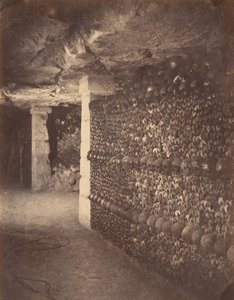 Catacombes, Paris, avril 1862