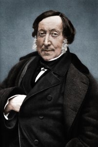 Gioachino Rossini 1792-1868, compositeur italien - Nadar