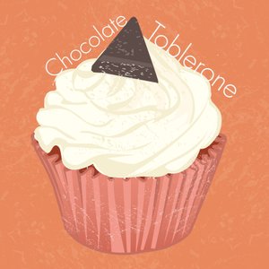 Cupcake Toblerone au chocolat, 2019