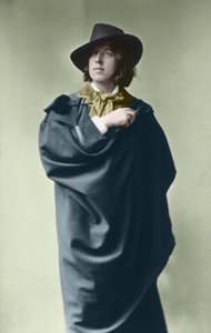 Oscar Wilde (1854 - 1900) vers 1882 (photo)