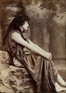 Portrait de Sarah Bernhardt dans une production à New York