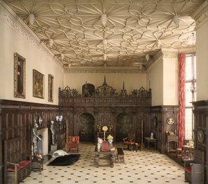 E-1: Grande salle anglaise de la fin de la période Tudor, 1550-1603 - Narcissa Niblack Thorne