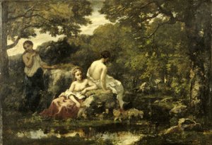 Idylle - Narcisse Virgile Diaz de la Peña