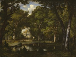 Étang dans les bois - Narcisse Virgile Diaz de la Peña