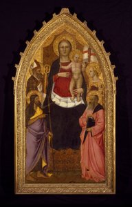 Madone et Enfant en majesté avec les saints Zenobius, Jean-Baptiste, Reparata et Jean l