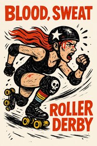 Blood Sweat Roller Derby - Natalie Bruns