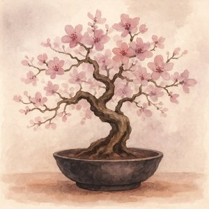 Bonsaï « Pink Cherry » - Natalie Bruns