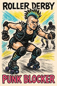 Roller Derby Punk Blocker - Natalie Bruns