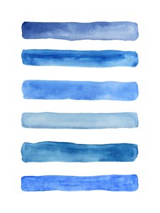 Dégradé bleu serein - Natalie Bruns