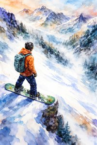 La vue sur la montagne d