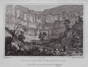 Malham Cove, la source de l