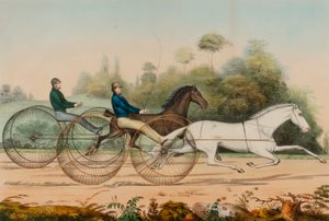 Lady Suffolk et Lady Moscow - Nathaniel Currier