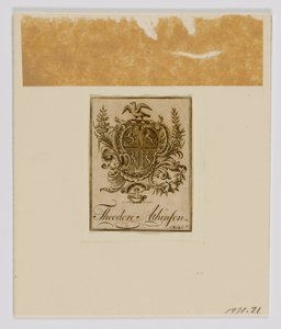 Ex-libris de Theodore Atkinson