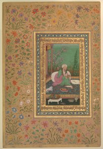 Illustration par Ustad Mansur, connu sous le nom de Nãdir-al-‘As - Nãdir al ’Asr Ustad Mansur