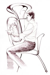 Joueur de tuba - Neale Osborne