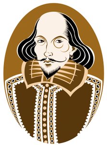 William Shakespeare, poète et dramaturge anglais baptisé le 26 avril 1564 - 23 avril 1616 - Neale Osborne