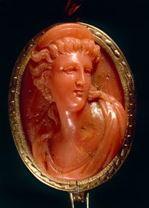 Pendentif de corail méditerranéen