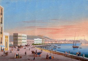 Vue de Naples depuis Posillipo