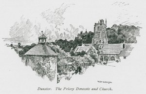 Dunster, le pigeonnier du prieuré et l