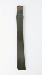 Ciseau fourchu (zhang) culture Qijia (jade (néphrite)) - Neolithic Period Chinese School