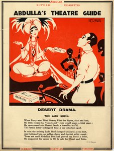 Cigarettes Abdulla, 1928