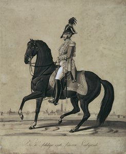 Garde du corps à cheval - Leopold Blonder