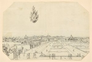 Vue de Vienne depuis le Belvédère - Leopold Blonder