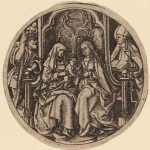 Madone et Enfant avec Saints Christophe et Érasme