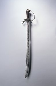 Épée de chasse, vers 1700
