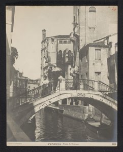 Ponte San Trovaso à Venise - Neue Photographische Gesellschaft