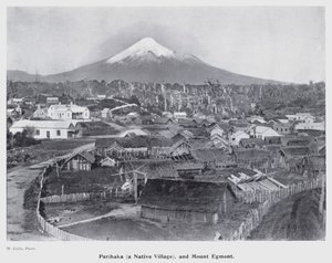 Nouvelle Plymouth, Nouvelle-Zélande : Parihaka, un village indigène, et le mont Egmont