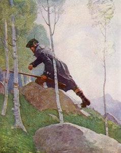 Illustration pour Kidnapped de Robert Louis Stevenson