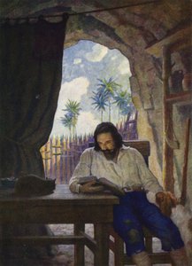 Illustration pour Robinson Crusoé