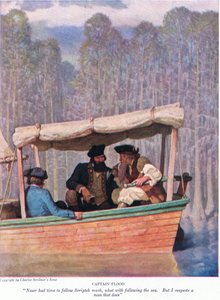 Capitaine Flood : Jamais eu le temps de suivre Scripteh, avec la mer à suivre. Mais je respecte un homme qui le fait - Newell Convers Wyeth