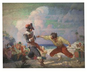 Le Duel sur la plage - Newell Convers Wyeth