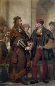 Albrecht Dürer visitant Quinten Massijs