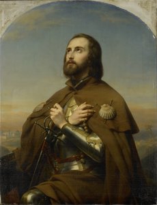 Eberhard (1445-96), Duc de Wurtemberg, en pèlerin en Terre Sainte