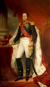 Portrait de Léopold I 1790-1865, roi des Belges, 1856