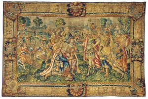 Tapisserie historique, premier quart du XVIIe siècle