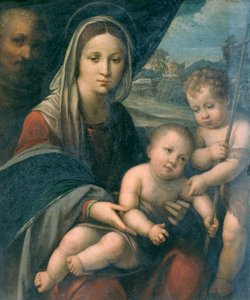 Sainte Famille avec le petit Saint Jean