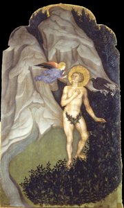 Saint Benoît tenté dans le désert