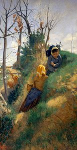 Scène pastorale, par Niccolo Cannicci (1846-1906) - Niccolo Cannicci