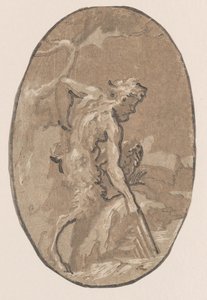 Marsyas tirant la Syrinx de la rivière, vers 1540-1550 - Niccolo Vicentino