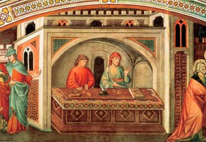 Histoire de Saint Matthieu (détail) - Niccolo di Pietro Gerini