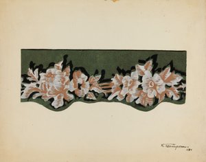 Bordure de papier peint, 1936