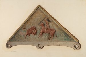 Panneau de porte - Nicholas Amantea