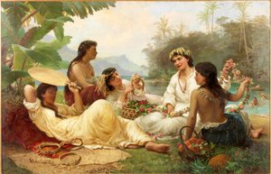 Climats ensoleillés, Tahiti - Nicholas Chevalier