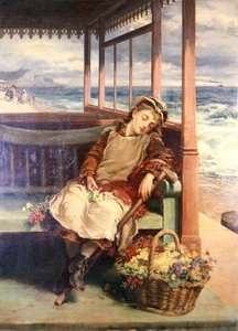 Le vendeur de fleurs